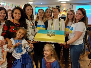 Party time for Ukrainians and hosts in Alton