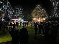 Grayshott’s Christmas lights turned on