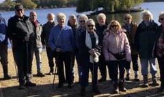Liphook U3A Strollers take walk round Petersfield heath and pond