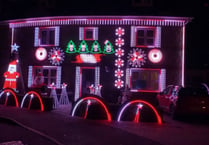 Video: Christmas lights programmed to music in Four Marks