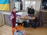 Farnham Foodbank is chock-a-block with festive donations thanks to Immy, aged eight!