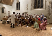 Georgian Christmas show raises funds for Ropley Church