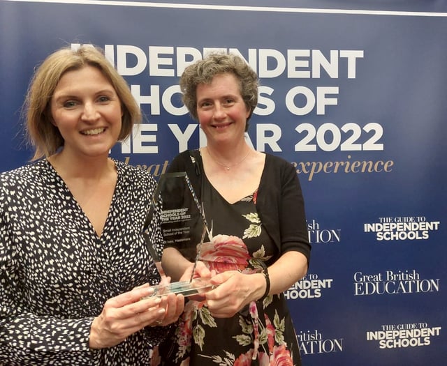 St Ives School in Haslemere wins national award for second time