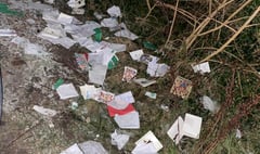 Christmas cards found outside Swan pub in Haslemere
