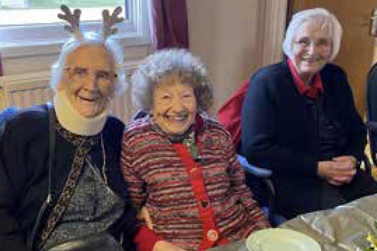 All Saints Church, Alton, Hard of Hearing Group Christmas party, December 2022.