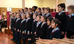 Alton School celebrates Christmas at St Mary's RC Church