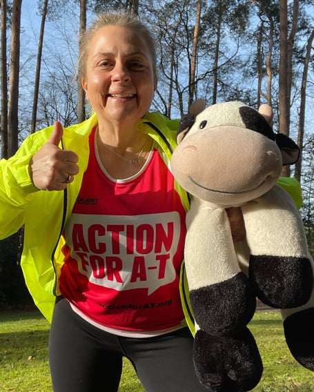 Haslemere's Kate Rennison will run the London Marathon in April in aid of charity Action over A-T