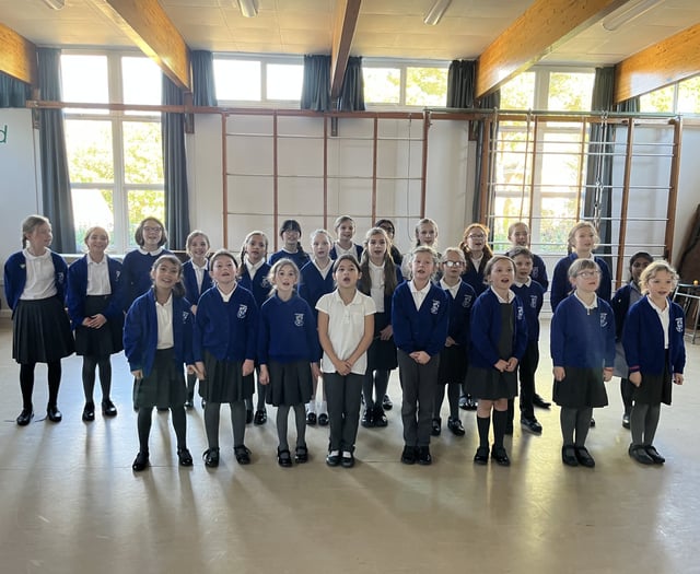 Camelsdale Primary School awarded a Music Mark