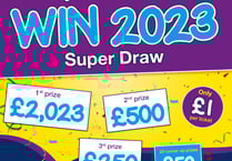 Chance to win £2,023 in Phyllis Tuckwell's Win 2023 Super Draw!