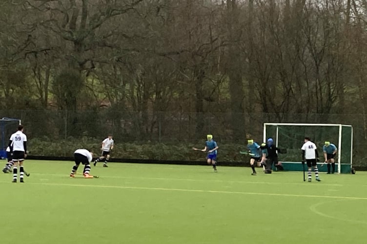 Petersfield Hockey Club men's third team in action