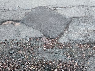 Potholes are giving residents the shakes in Lower Street, Haslemere