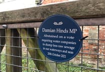 River sewage: Extinction Rebellion unveils plaques shaming MPs in Farnham and Alton