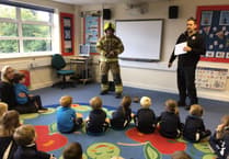 Haslemere's St Ives School visited by Surrey Fire and Rescue Service