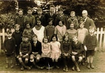 The tall girl in the Privett School photo, that's my relative!