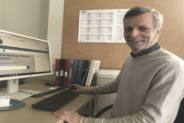 Volunteer gives an insight into the work of Citizens Advice Farnham