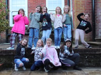 Highfield and Brookham pupils break rules to raise £1,100 for charity