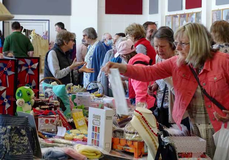 Petersfield Easter market.