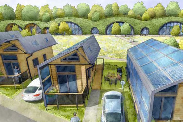 Buriton eco lodges.