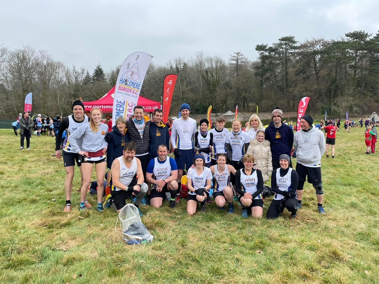 The HBAC cross country team