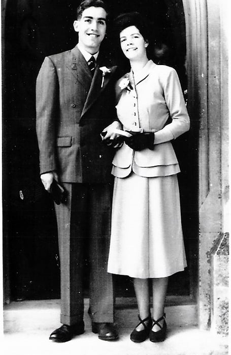Do you recognise these newly-weds?