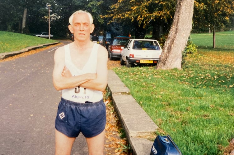 Lewis James pictured in Anstey Park, Alton
