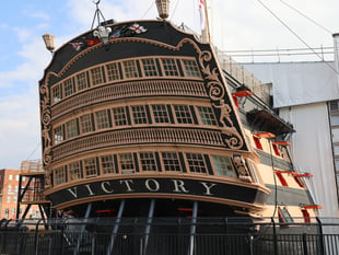 Police pledge to Hampshire's veterans community signed on HMS Victory