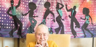 Alton woman has a groovy party to celebrate her 95th birthday