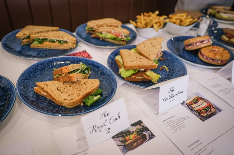 The Royal Crab won Cowdray's King's Coronation Sandwich Competition