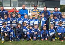 Haslemere RFC’s under-nines end season at Harlequins Minis Festival