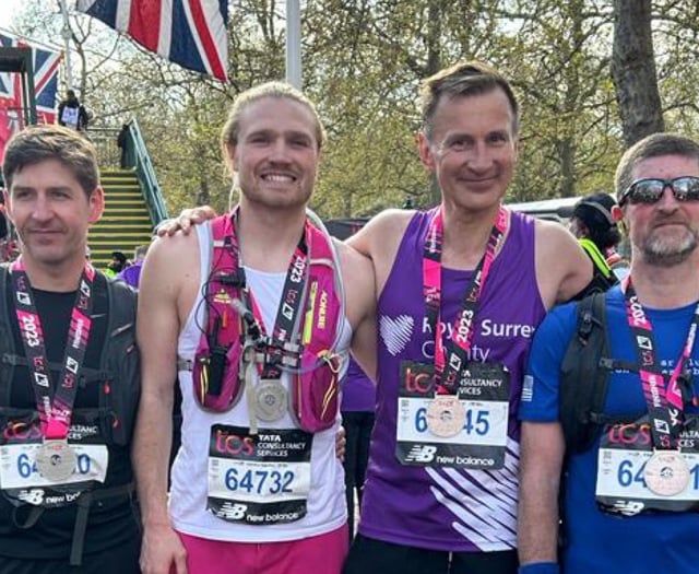 Jeremy Hunt: Two marathons in six months – and I'm totally hooked!