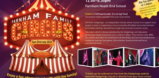Circus big top coming to Farnham for small prices thanks to Hedgehogs