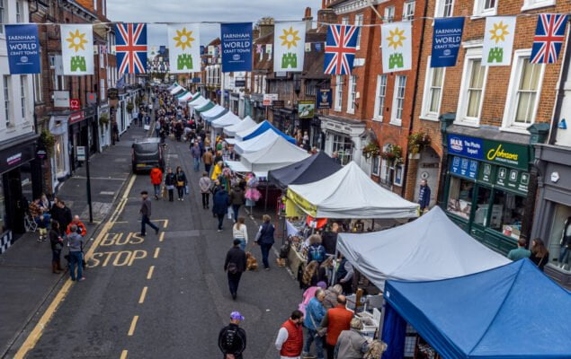 Artist & Makers' Market coming to Farnham's West Street this weekend