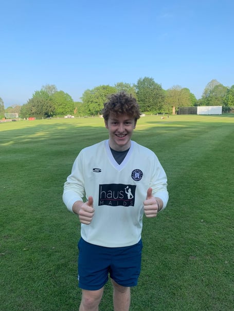 Ben Greenstreet was Farnham's player-of-the-match