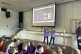 St Mary's Bentworth Primary School turns purple for Epilepsy Action