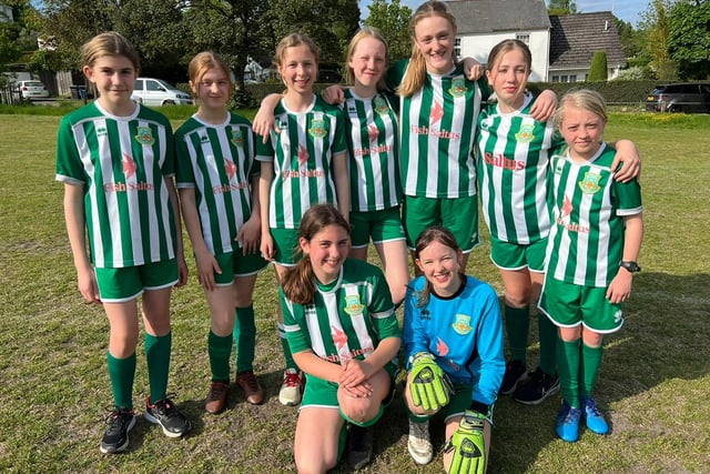 Bourne Blades under-14 girls set to step up to 11-a-side football