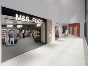Work begins on QA Hospital's new entrance and M&S Food store