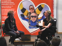 Paralympian Sophie Christiansen talks to Cardiac Rehab in Alton