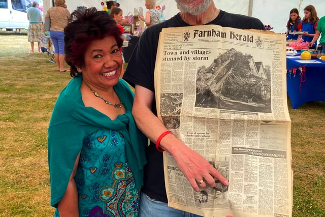 Herald Archive prompts memories of baby born during the Great Storm
