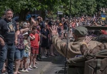 Alton welcomes the Armed Forces Day Convoy to Anstey Park