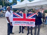 Café 1759 in Bordon stages Armed Forces Day event