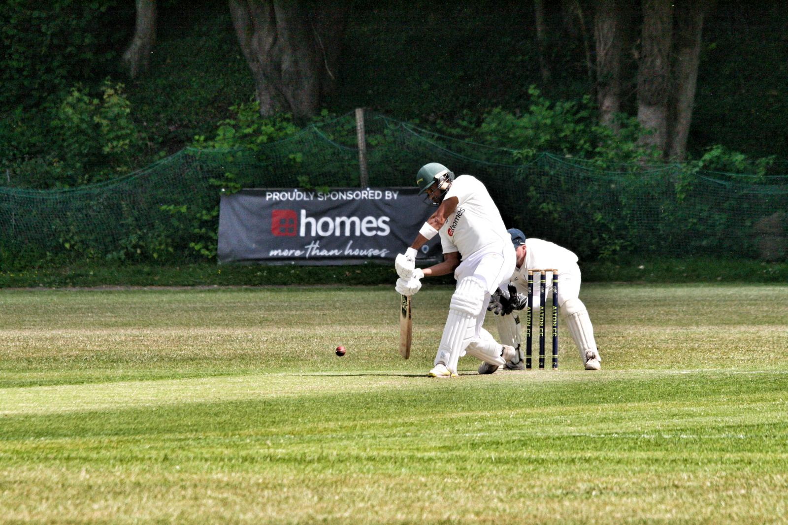 Bash Walters on his way to 37 off 38 balls