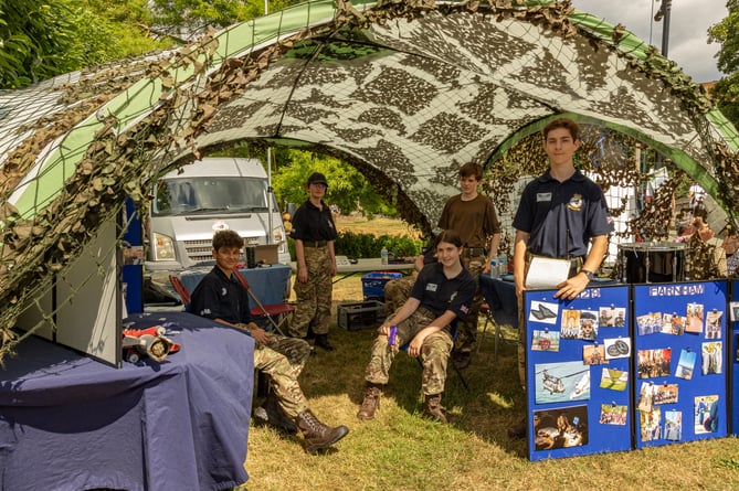 ATC 229 Squadron offered invaluable marshalling support at Farnham Carnival 2023
