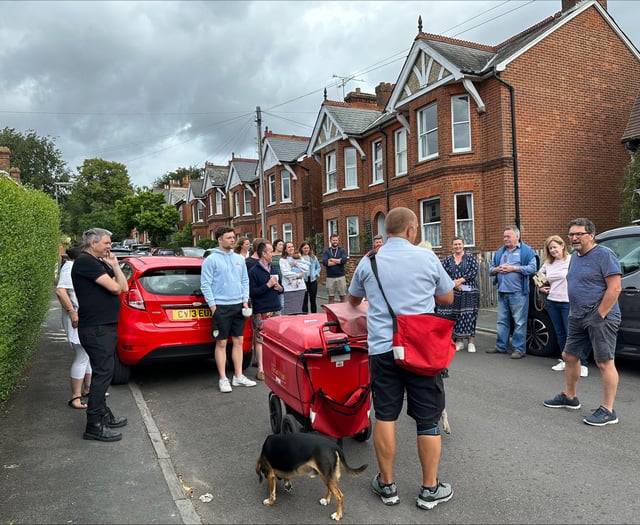 Much-loved Farnham postie Mark Wheeler hangs up his mailbag