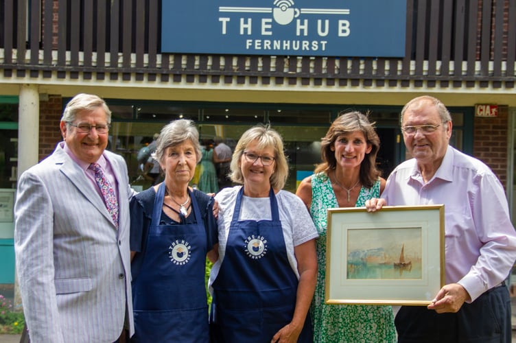 David Ford, Pauline Colcutt, Camilla Hooper, Liz Rawlings and John Nicholson