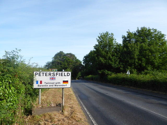 Petersfield Town sign