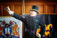 Haslemere Town Crier rings championship bell