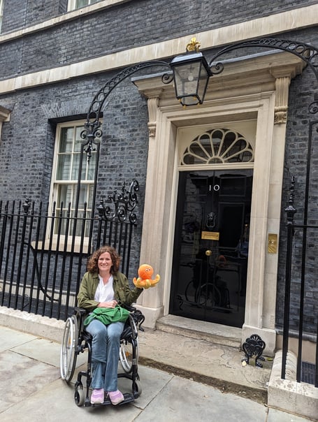Ailsa at Downing Street