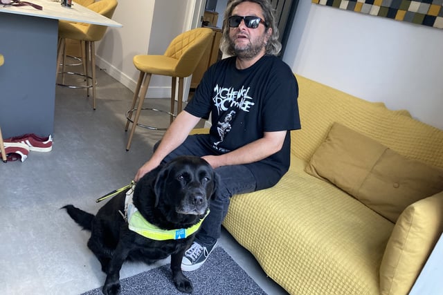 Blind man's "desperation" in three-year wait for council home in Liss