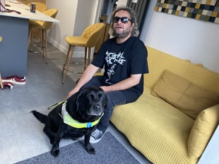Blind man's "desperation" in three-year wait for council home in Liss