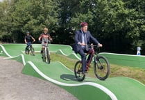 MP opens UK-first pump track in Liss